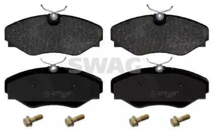 Комплект тормозных колодок, дисковый тормоз SWAG купить